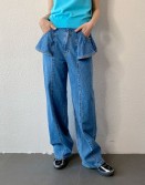 Ruffle Jeans #250420